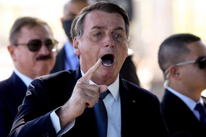 ‘O Brasil vem dando exemplo’, diz Bolsonaro sobre combate à pandemia