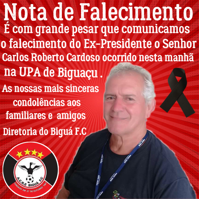 Faleceu Betão do Biguá
