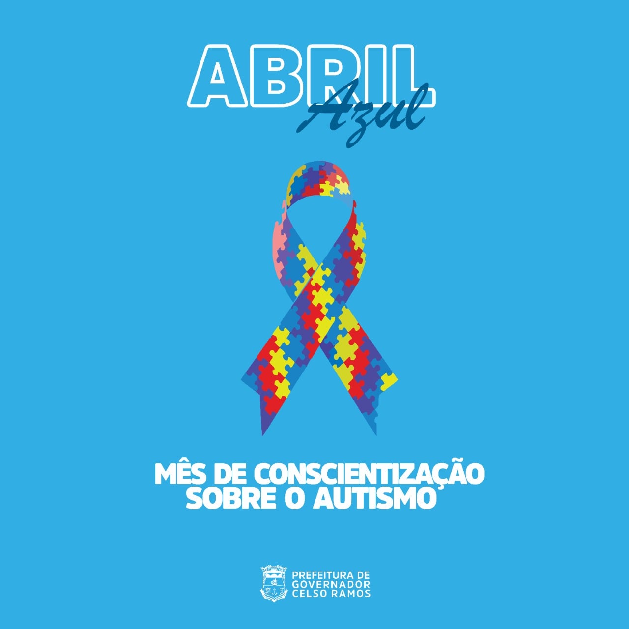 ABRIL AZUL EM GOVERNADOR CELSO RAMOS 
