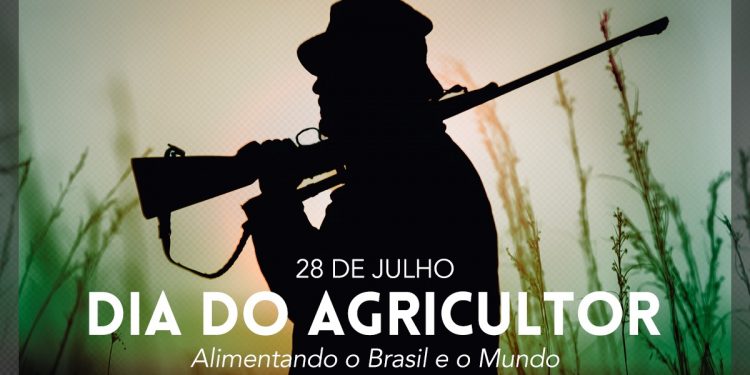 Governo Federal usa foto de homem armado para celebrar o dia do agricultor