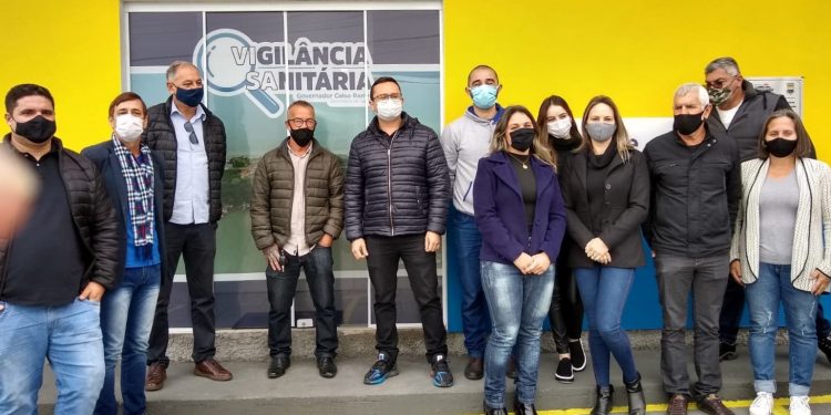 Governador Celso Ramos inaugura novas salas da Vigilância Sanitária e da Equipe Multidisciplinar de Saúde 