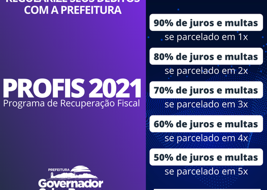 Atenção: O prazo de adesão ao PROFIS 2021 é até 30 de setembro