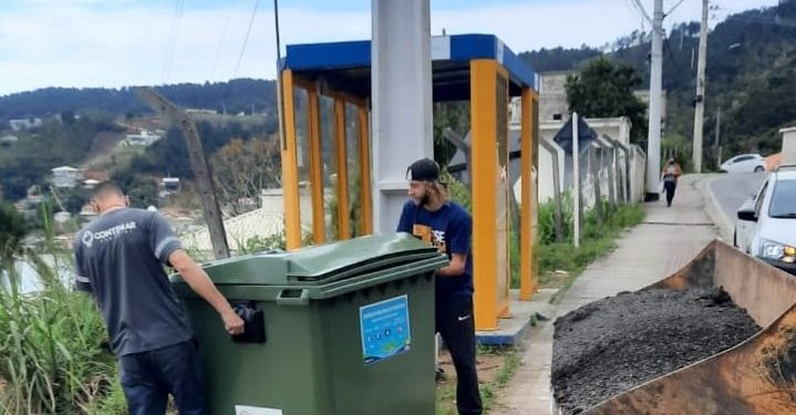 Prefeitura inicia instalação dos primeiros contentores de lixo orgânico no município 