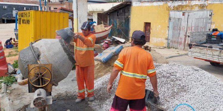 Obras do Trapiche de Canto dos Ganchos a todo vapor 