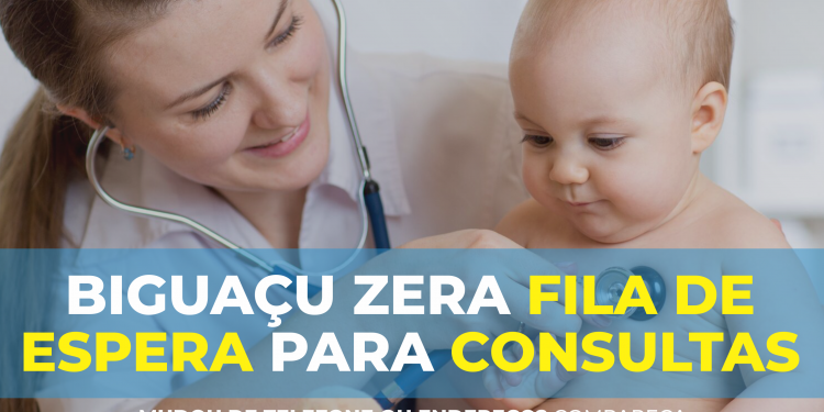 Biguaçu zera fila de espera para consultas pediátricas