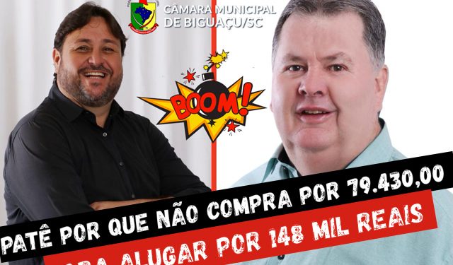 Décio pergunta a Patê por que não compra por 79 mil e alugar 148 mil ?