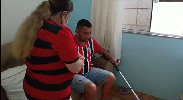 Sobrevivente do Covid-19 após passar 25 dias na UTI intubado é tratado com descaso pela Secretária de Saúde de Biguaçu