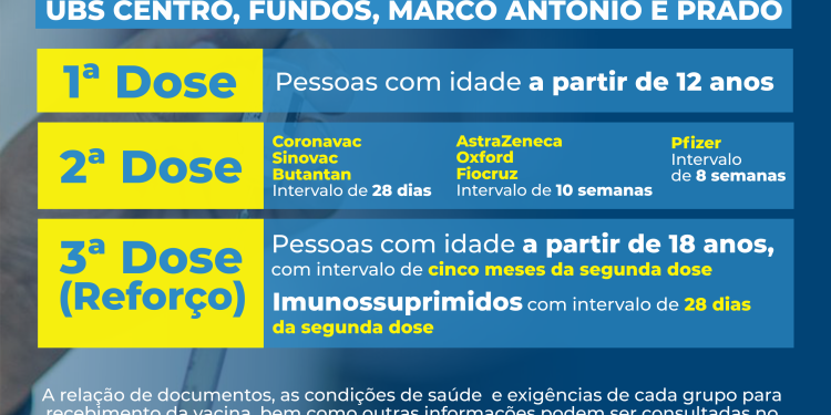 Biguaçu promove mutirão de vacinação contra a Covid-19 neste sábado