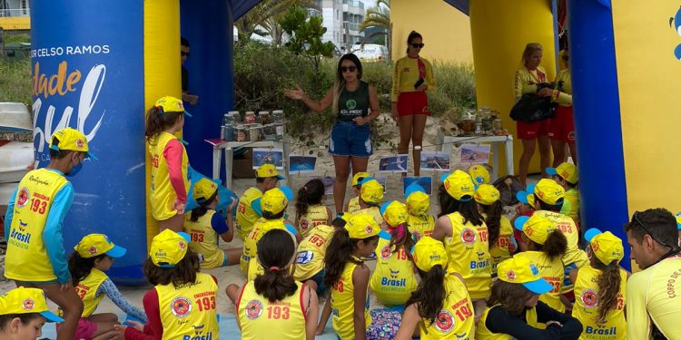 Projeto golfinho 2022 inicia atividades em Governador Celso Ramos
