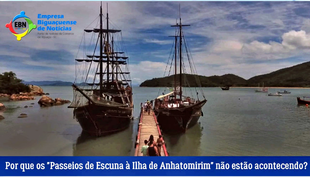 Por que os Passeios de Escuna à Ilha de Anhatomirim não estão acontecendo?