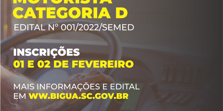Secretaria de Educação abre processo seletivo para contratação de motoristas