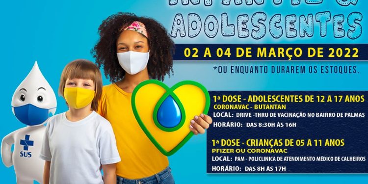 Vacinação covid19 – infantil