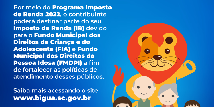 Declare o Imposto de Renda e contribua com a proteção de crianças, adolescentes e idosos em vulnerabilidade