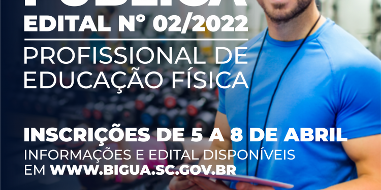 Secretaria de Saúde abre inscrições de Chamada Pública para contratação de profissional de Educação Física