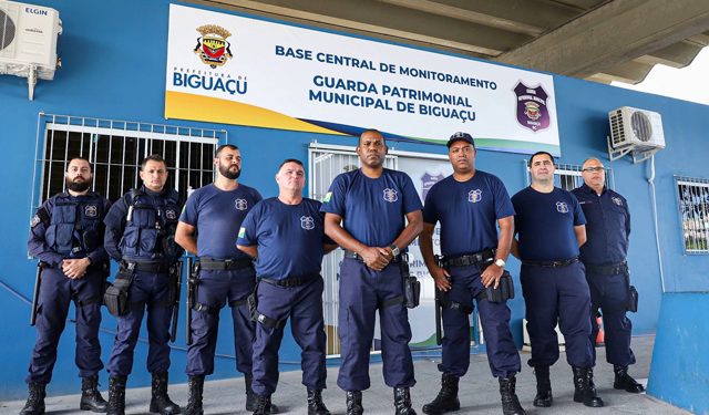 Guarda Patrimonial de Biguaçu recebe Base Central de Monitoramento