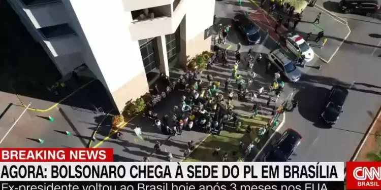 Jornalista da CNN sobre recepção a Bolsonaro: ‘Meia dúzia de gato pingado’