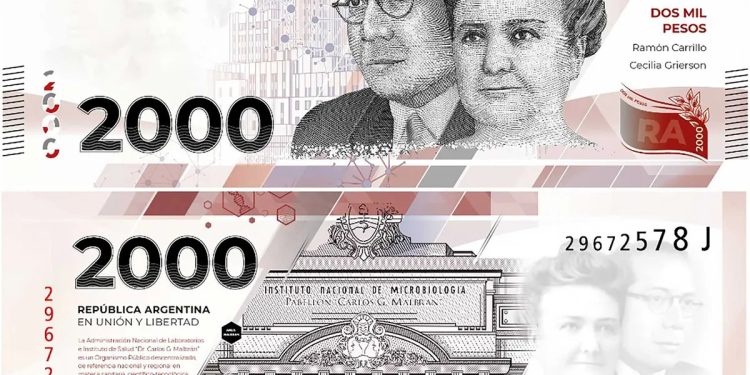 Brasil vai produzir 1 bilhão de notas de peso argentino