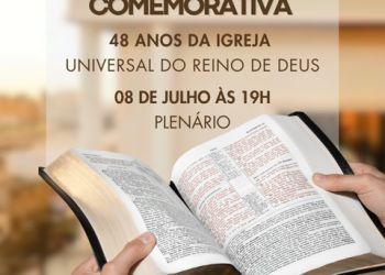 Câmara sedia Sessão Comemorativa alusiva aos 48 anos da Igreja Universal do Reino de Deus
