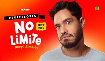 Mais um grande show de comédia confirmado em São José: Diogo Almeida apresenta “Professores no Limite”