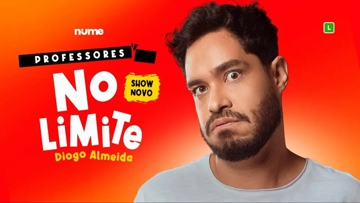 Mais um grande show de comédia confirmado em São José: Diogo Almeida apresenta “Professores no Limite”