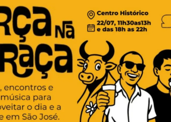 Projeto Terça na Praça começa dia 22 e promete movimentar o Centro Histórico de São José