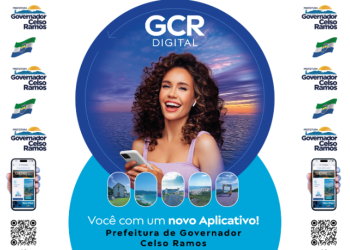 Governador Celso Ramos lança app GCR Digital para acessar serviços públicos na palma da mão