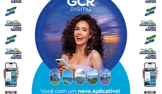 Governador Celso Ramos lança app GCR Digital para acessar serviços públicos na palma da mão