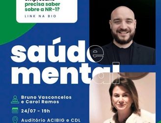 Mesa redonda orientará empresários sobre a nova NR-1 relacionada à saúde mental