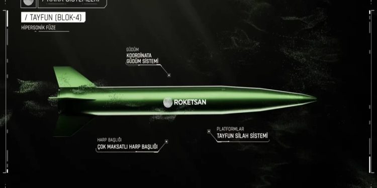 Indústria militar da Turquia avança míssil balístico de oito toneladas que pode alcançar alvos estratégicos
