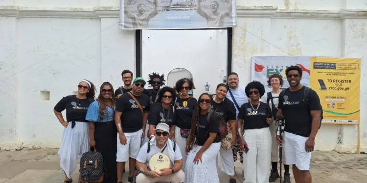 São José no Panafest 2025: Ação Zumbi leva arte e ancestralidade a Gana