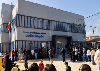 Prefeitura inaugura nova estrutura do Centro de Educação Infantil Júlia Sagas, no Bairro Palmas