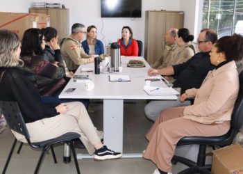 Família Acolhedora: Secretaria de Ação Social promove reunião com representantes das forças de segurança de Governador Celso Ramos