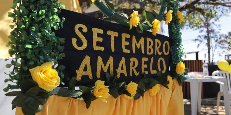 Saúde de Governador Celso Ramos promove ação do Setembro Amarelo