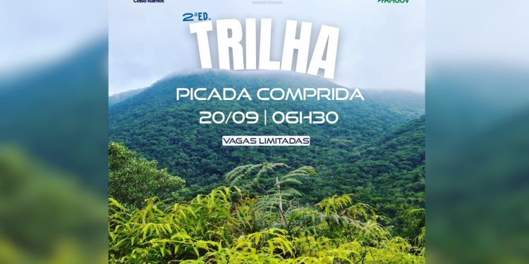 Turismo e Eventos abre inscrições para a 2ª edição da Trilha da Picada Comprida