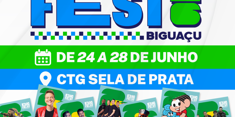 BigFest 2026 integra cultura, lazer e torcida em cinco dias de programação gratuita