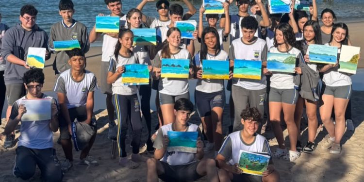 Projeto “Explorando as Trilhas de Governador Celso Ramos” une educação, produção artística artesanal e valorização das praias do município